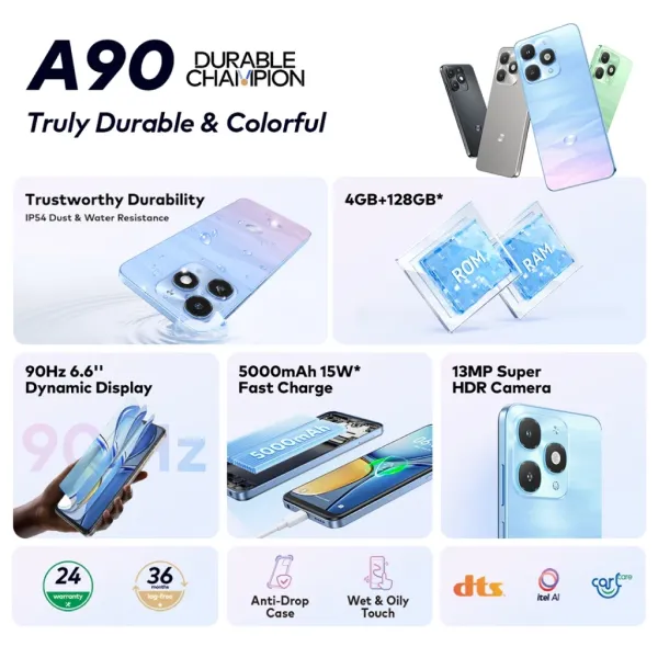 ITEL A90 4GB/64GB 4G