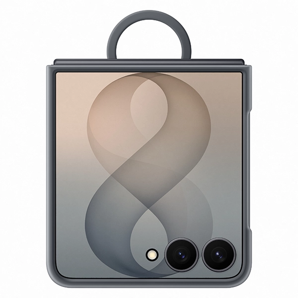 Samsung Galaxy Z Flip 8 Silicone Ring Magnet Case